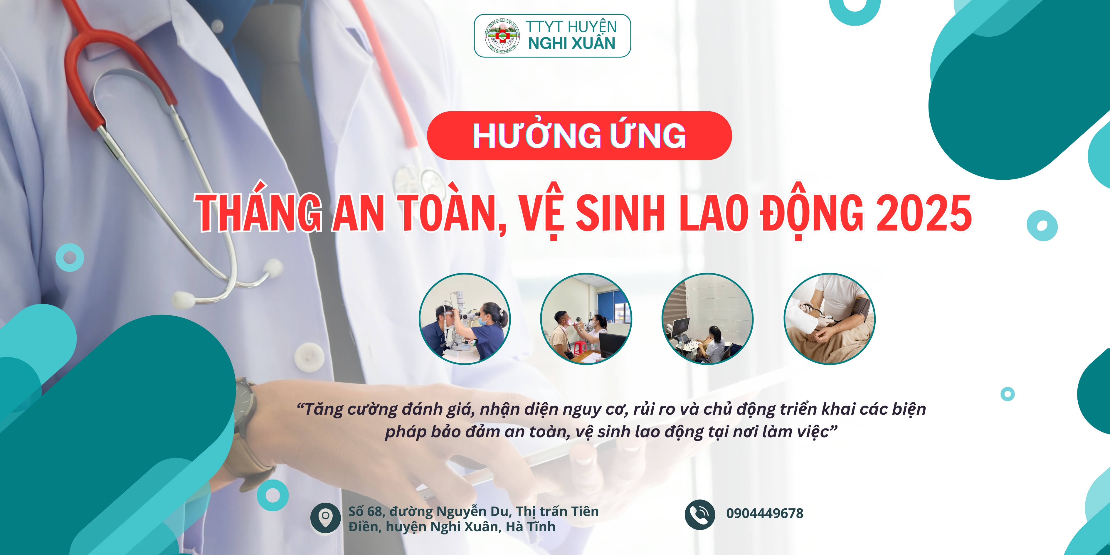 HƯỞNG ỨNG THÁNG HÀNH ĐỘNG AN TOÀN, VỆ SINH LAO ĐỘNG NĂM 2025