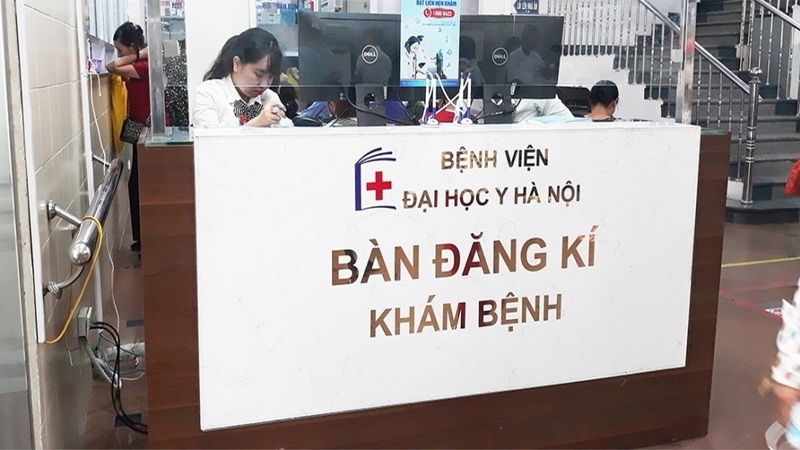 Quy trình khám bệnh Bệnh viện Đại học Y Hà Nội