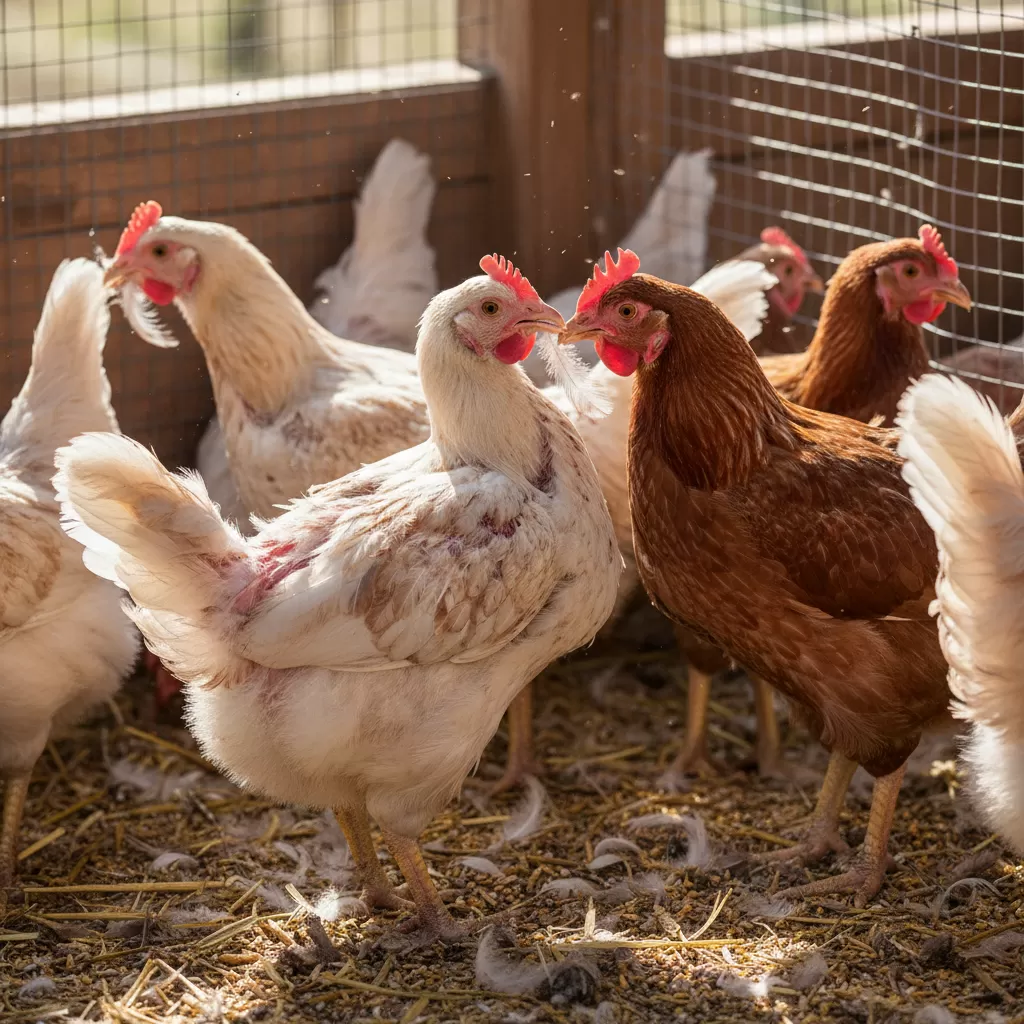 Cách nhận biết gà thiếu khoáng – canxi qua chân, mỏ, lông chính xác