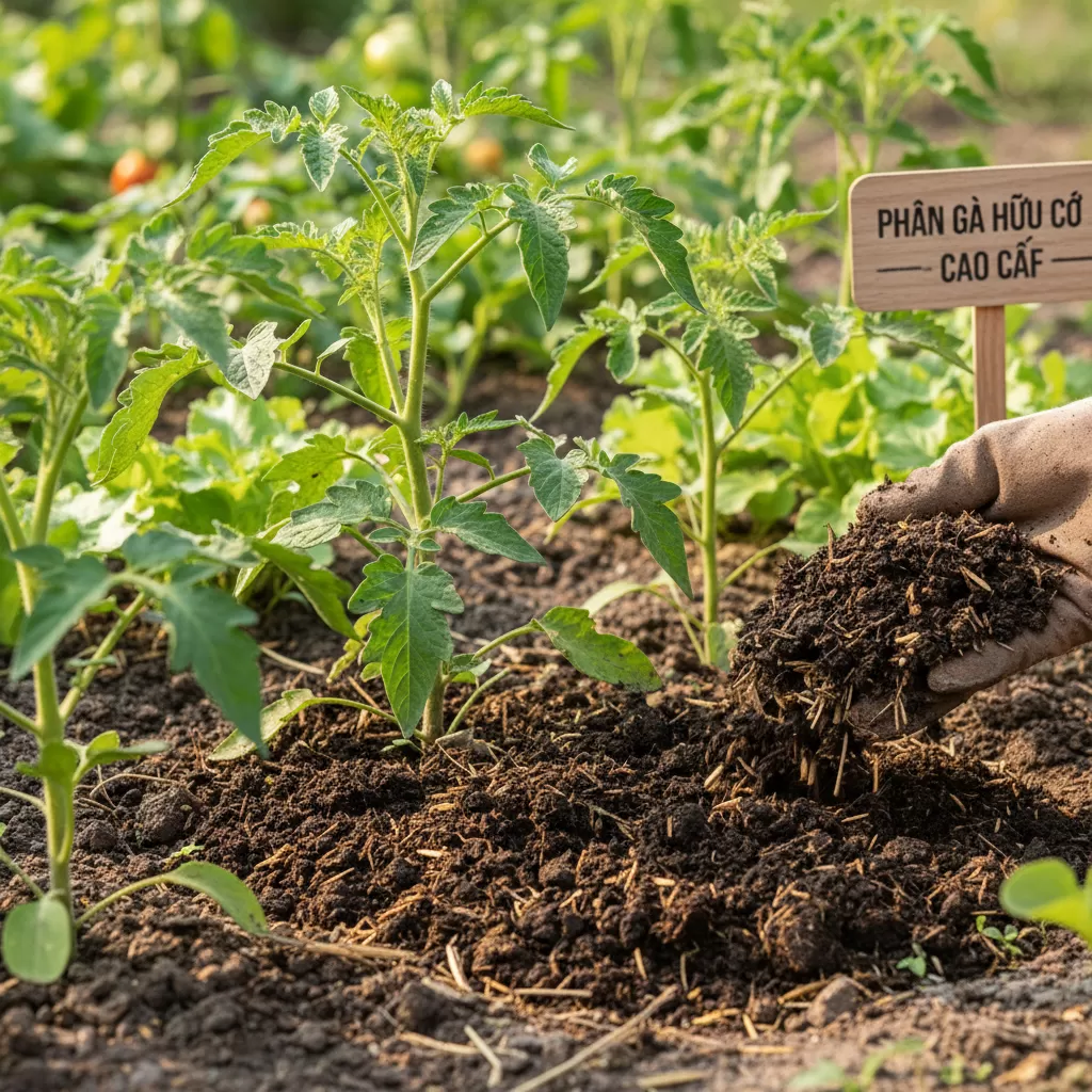 Hướng dẫn ủ phân gà đúng kỹ thuật để giảm mùi và diệt mầm bệnh