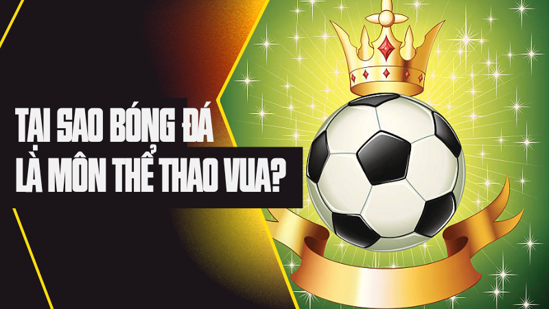 Tại sao bóng đá là môn thể thao vua?