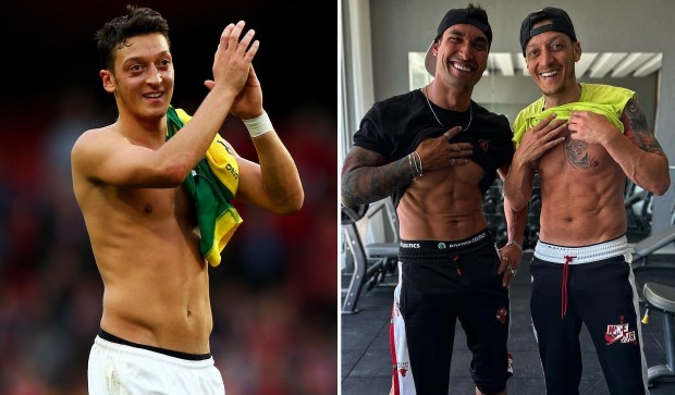 Choáng với hình ảnh mới nhất của Mesut Ozil