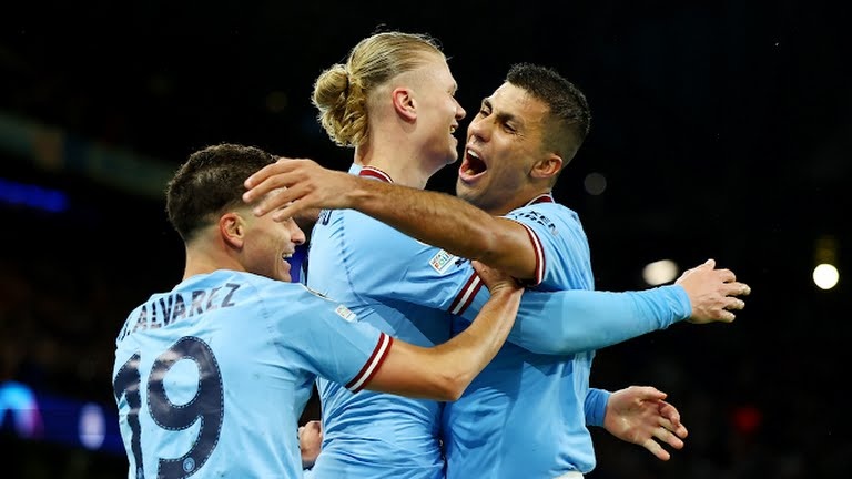 Haaland trong màu áo Manchester City
